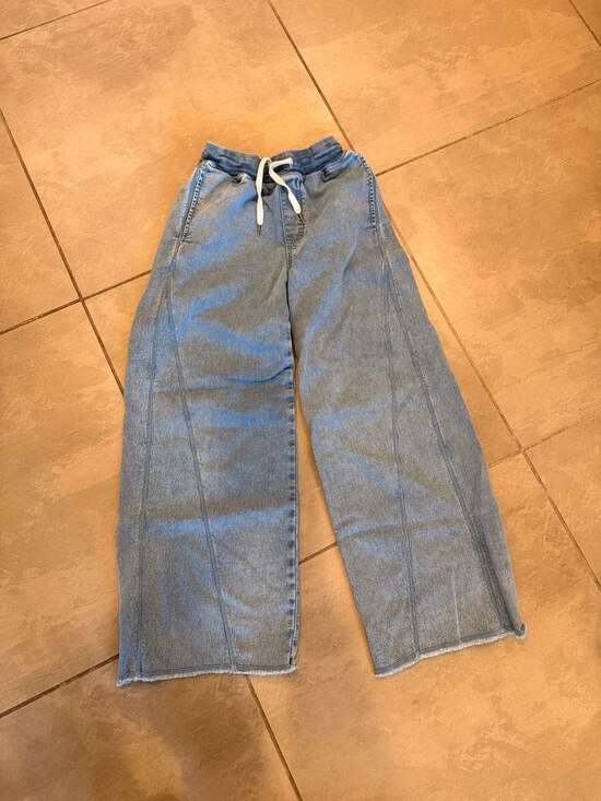 Aerie Denim - Aerie Drawstring Wide Leg Jeans Size XS